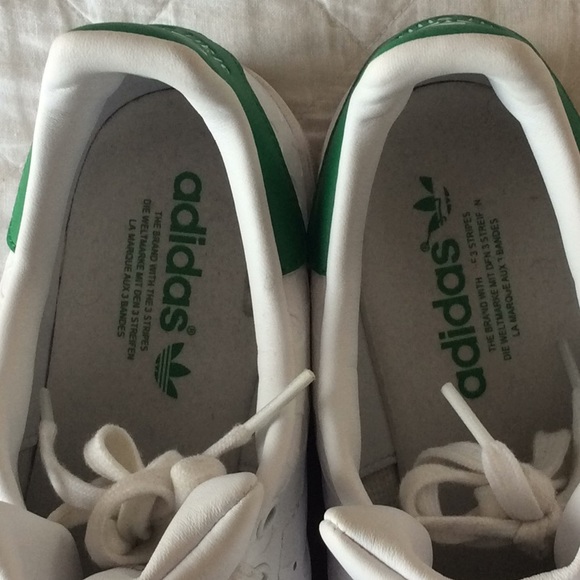 Adidas Stan Smith - mens US size 10. Worn twice. - Picture 2 of 6